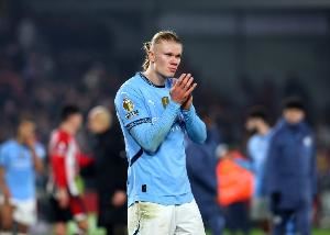 哈兰德英超前7场进9球，比他多的只有22/23、24/25赛季的自己