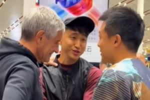 张源去机场送塞蒂恩！后者寄语：会继续看你比赛，给你最好的建议